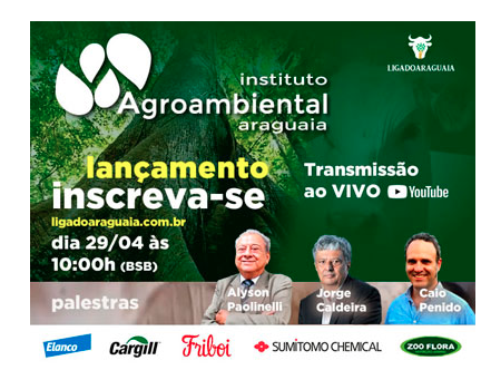 Convite com informações do evento